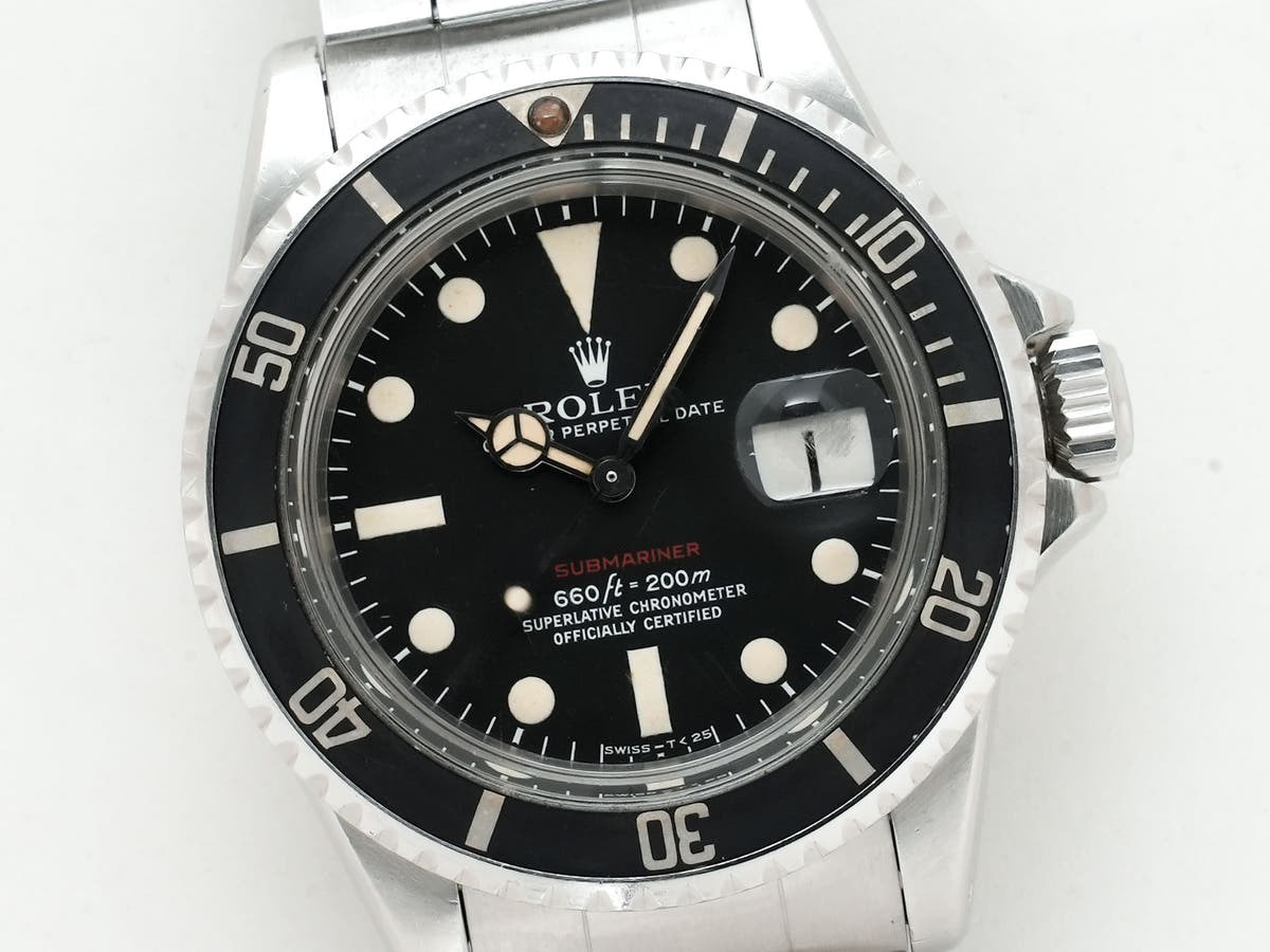 ロレックス サブマリーナー デイト Ref.1680 SS ブラック文字盤 中古 w44t2szn