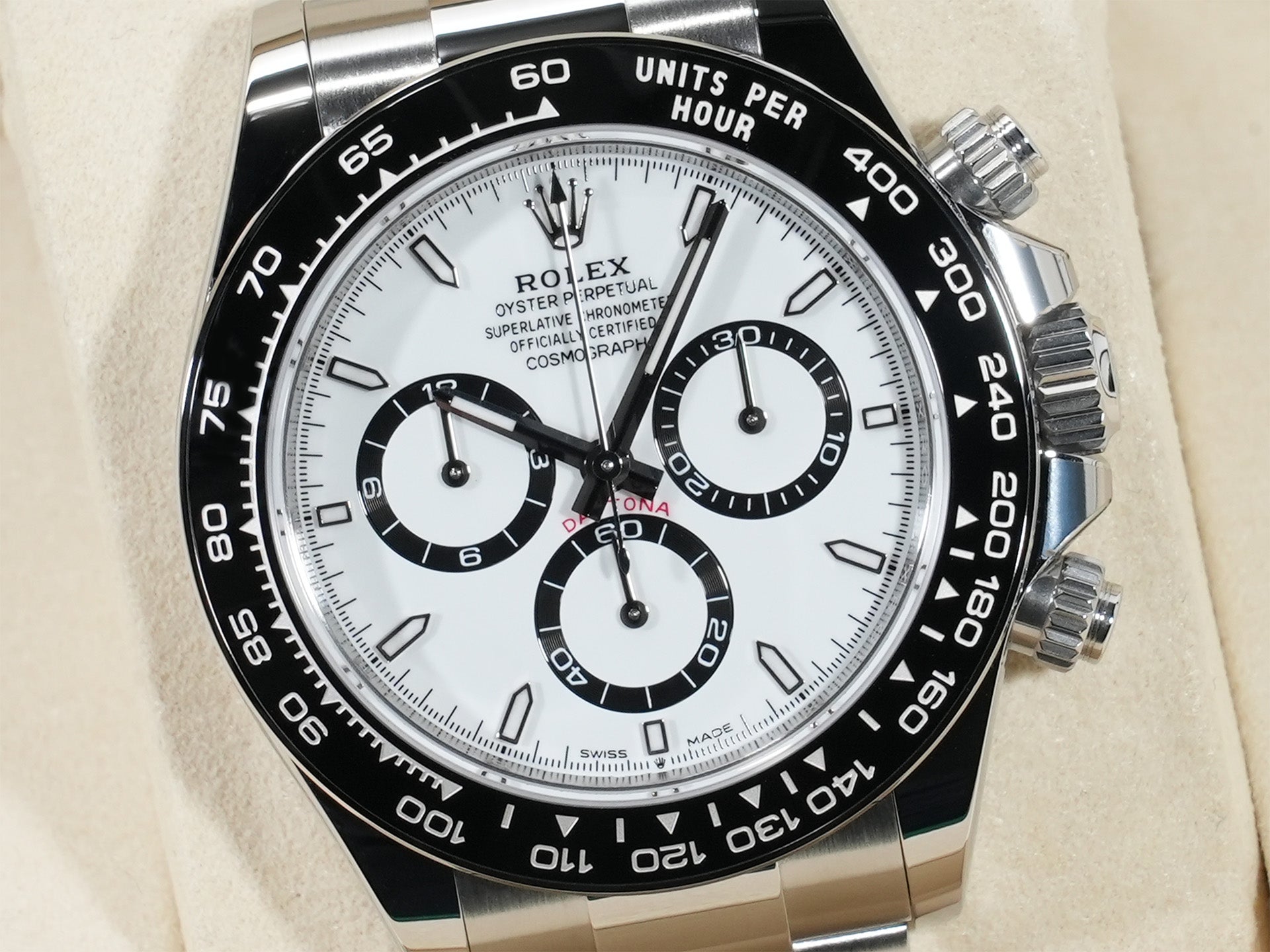 Rolex Daytona Ref. 126500LN Stainless Steel White Dial