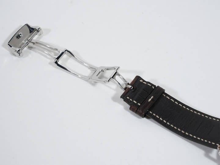 H.モーザー ヘリテージ センターセコンド Ref.8200-1201 SS ファンキーブルー フュメ文字盤 中古 mzwoma6a