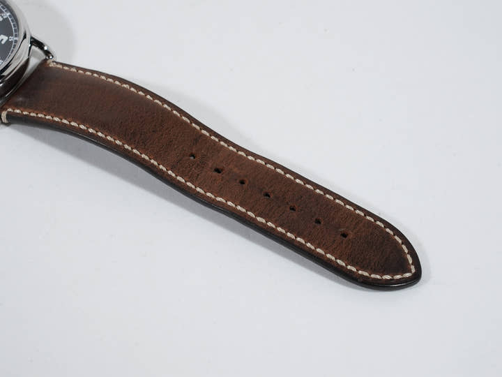 H.モーザー ヘリテージ センターセコンド Ref.8200-1201 SS ファンキーブルー フュメ文字盤 中古 mzwoma6a