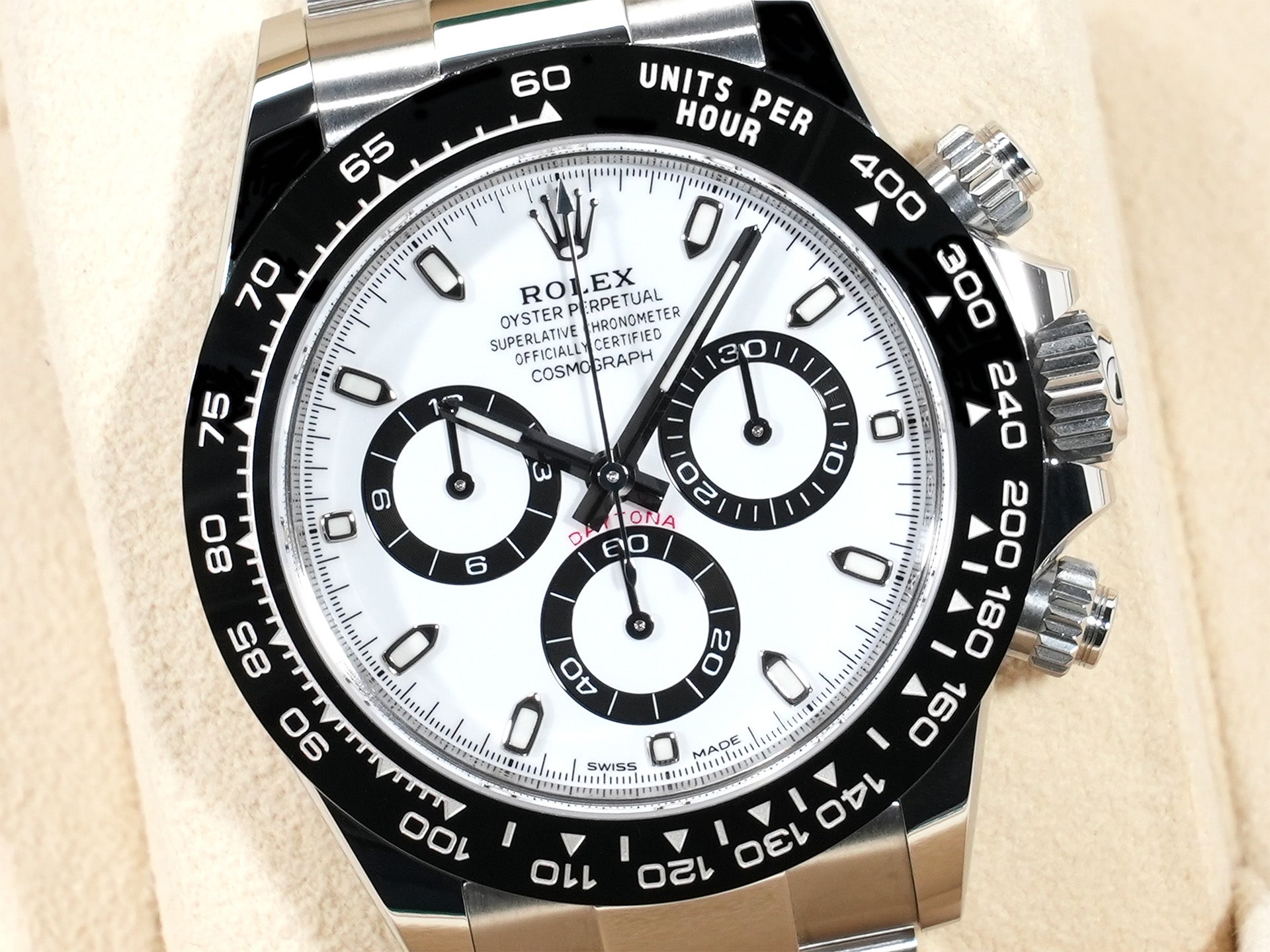 ロレックス デイトナ Ref.116500LN ステンレススチール ホワイト文字盤