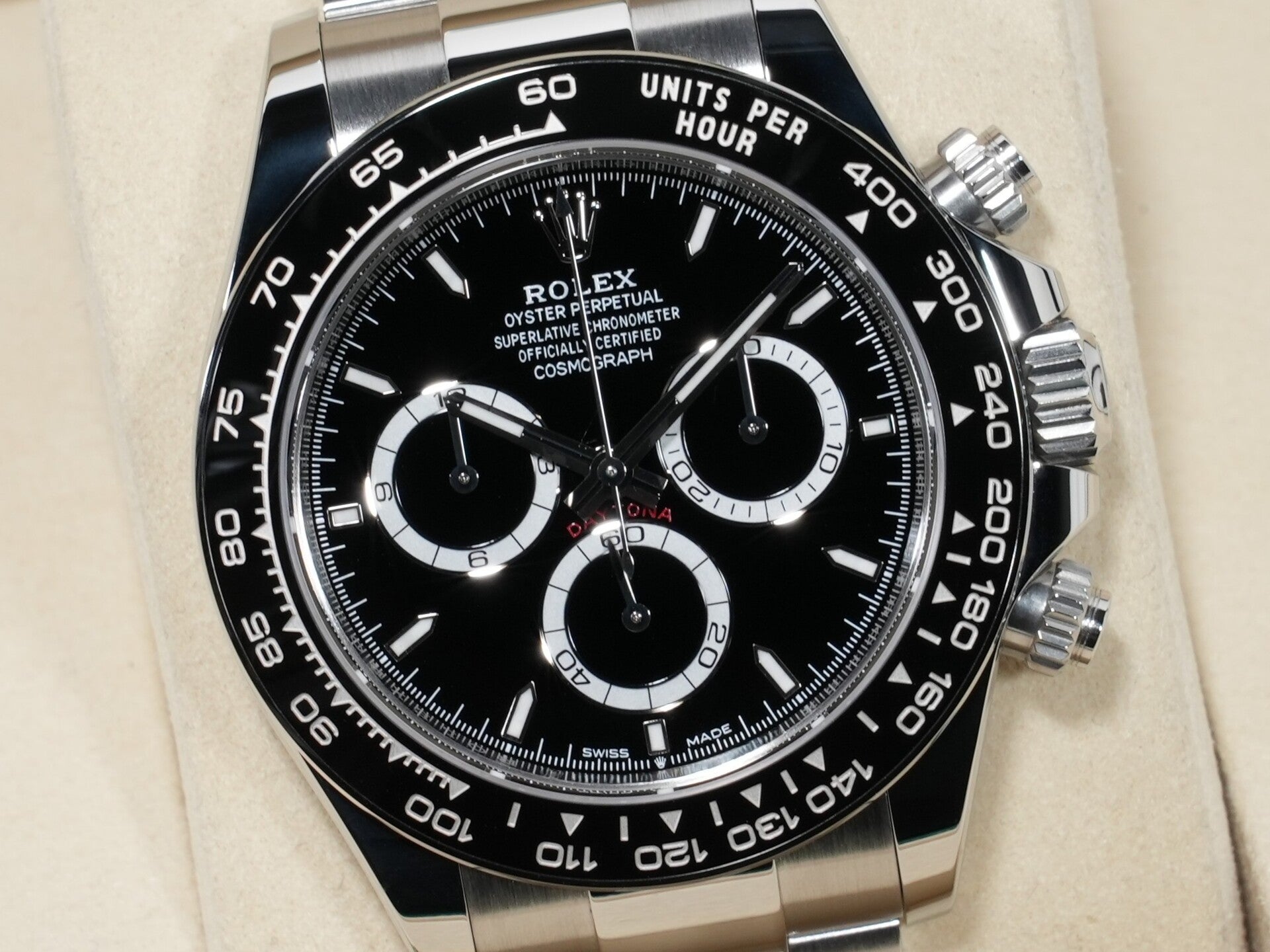 ロレックス デイトナ Ref.126500LN ステンレススチール ブラック文字盤
