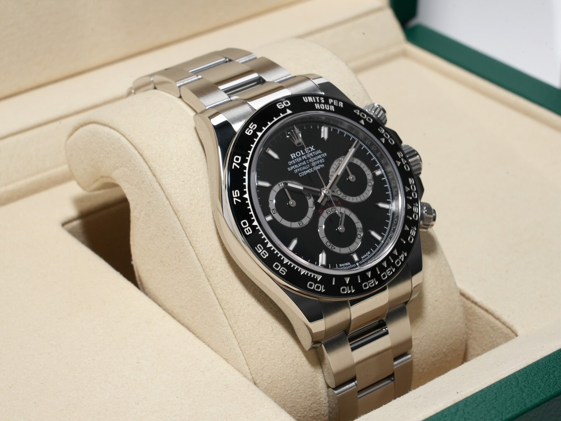 ロレックス デイトナ Ref.126500LN ステンレススチール ブラック文字盤