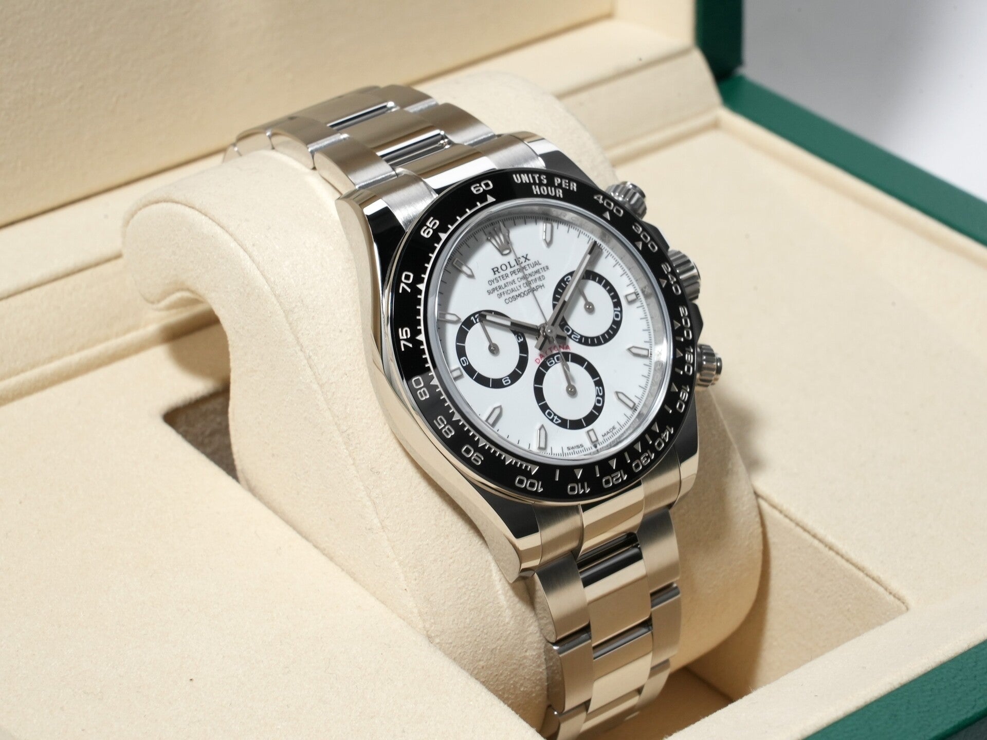 ロレックス デイトナ Ref.126500LN ステンレススチール ホワイト文字盤