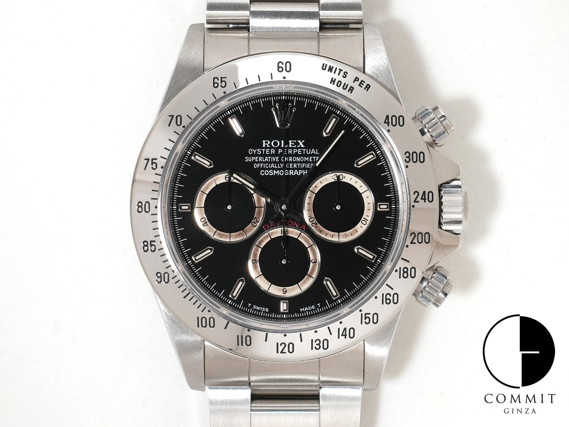ロレックス デイトナ エルプリメロ Ref.16520 SS ブラック文字盤 中古 oux796au