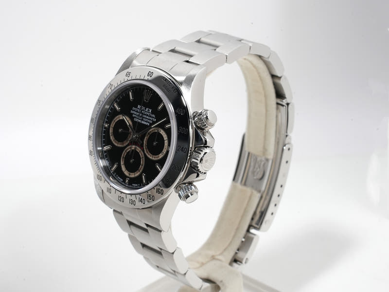 ロレックス デイトナ エルプリメロ Ref.16520 SS ブラック文字盤 中古 oux796au