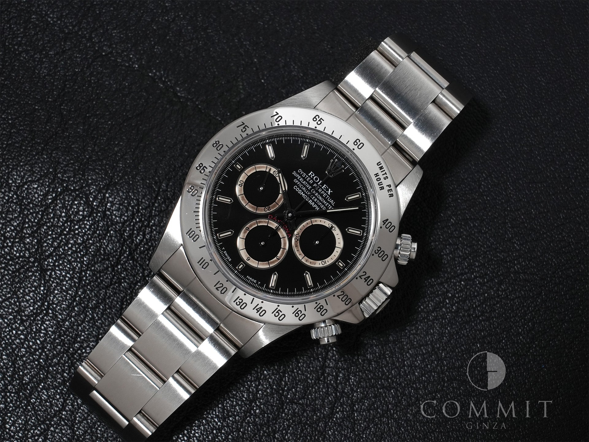 ロレックス デイトナ エルプリメロ Ref.16520 SS ブラック文字盤 中古 oux796au