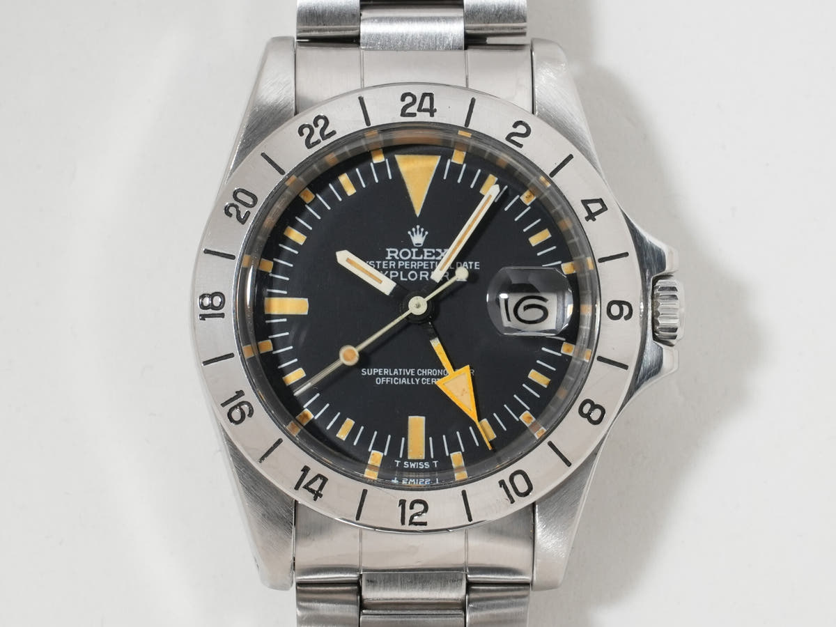 Rolex Explorer II Ref.1655 SS Black Dial Used 4opgmpn2