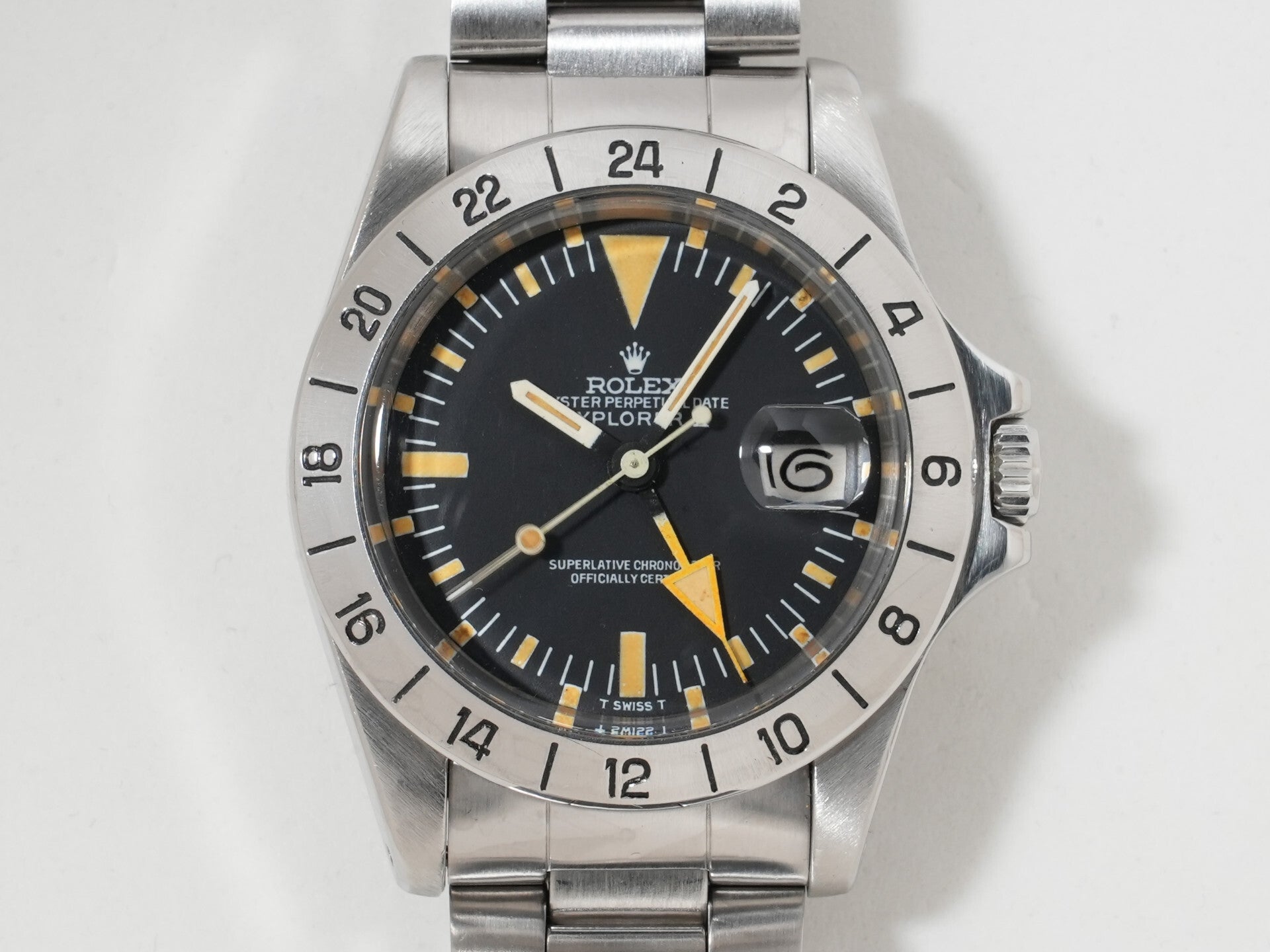 ロレックス エクスプローラーII Ref.1655 SS ブラック文字盤 中古 4opgmpn2