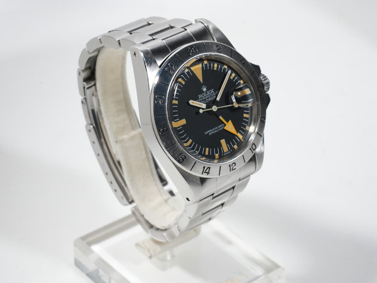 Rolex Explorer II Ref.1655 SS Black Dial Used 4opgmpn2