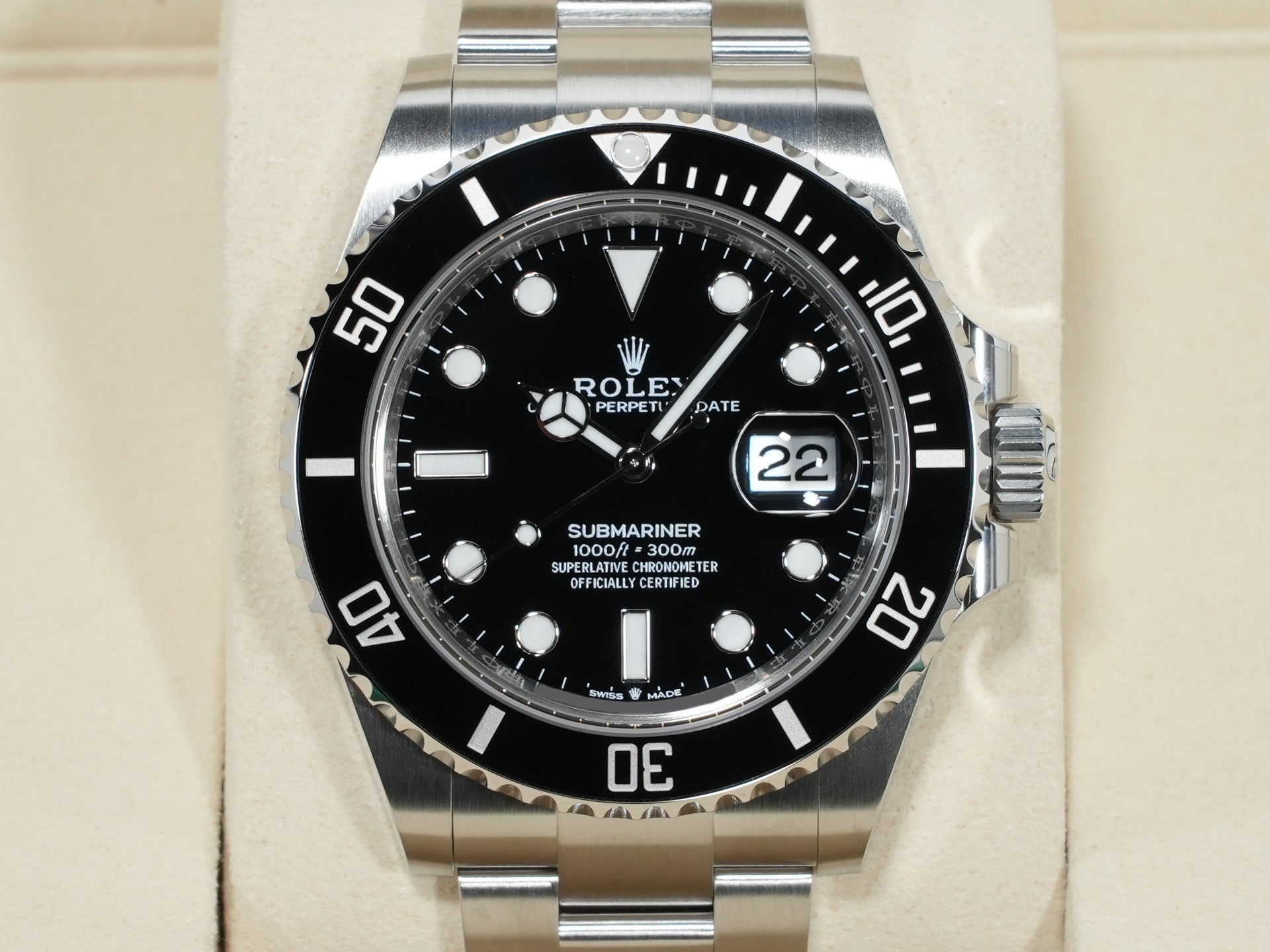 ロレックス サブマリーナー デイト Ref.126610LN ステンレススチール ブラック文字盤 未使用 ia6e2dk6