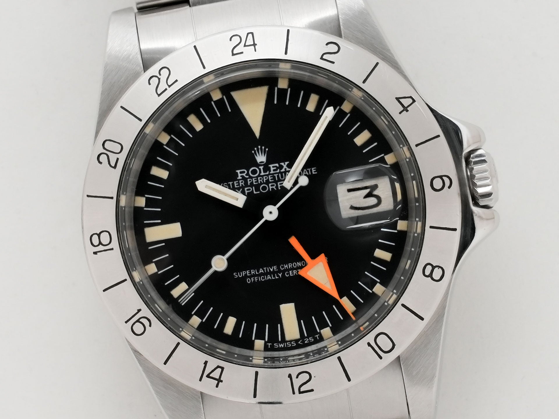 Rolex Explorer II Ref.1655 SS Black Dial Used abf32noi