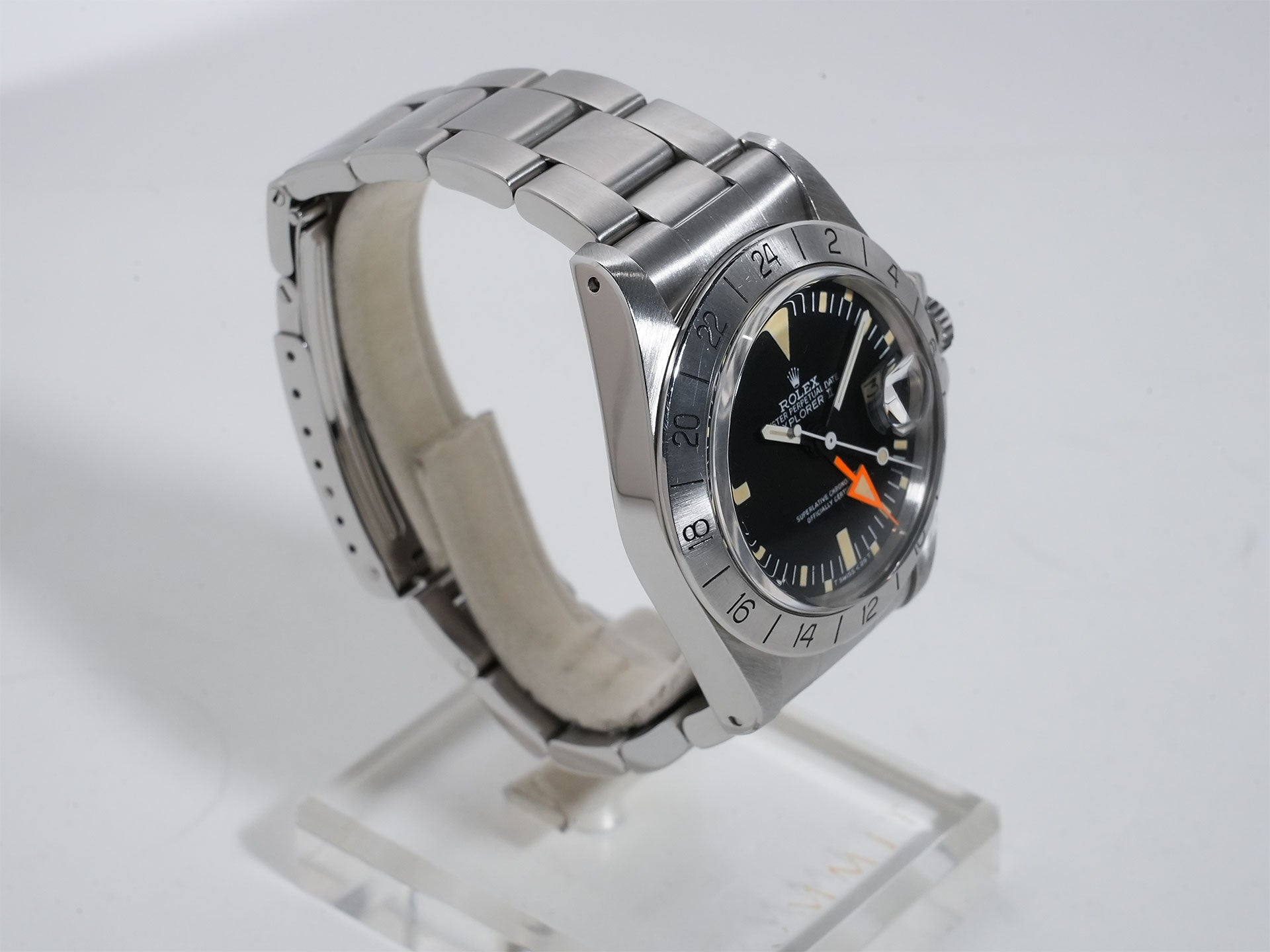 Rolex Explorer II Ref.1655 SS Black Dial Used abf32noi
