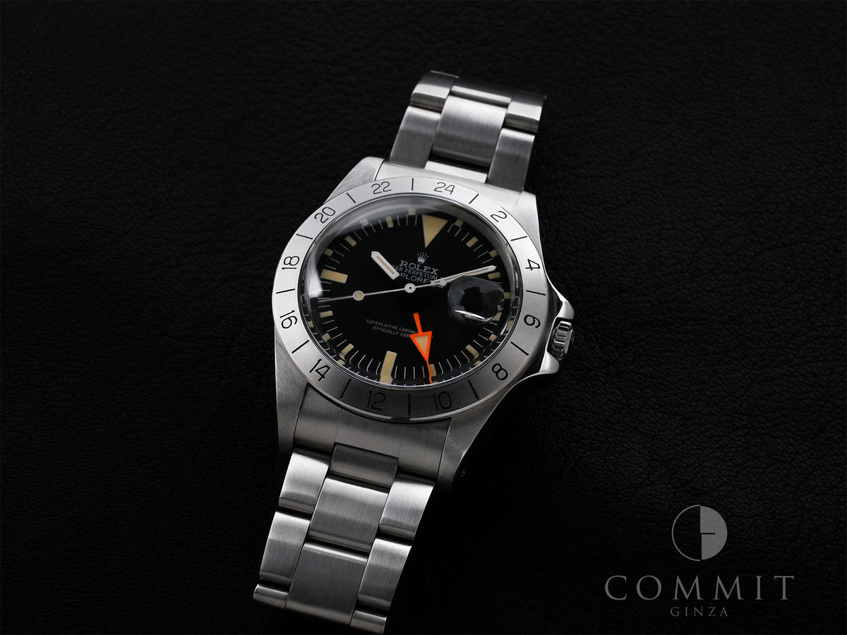 Rolex Explorer II Ref.1655 SS Black Dial Used abf32noi