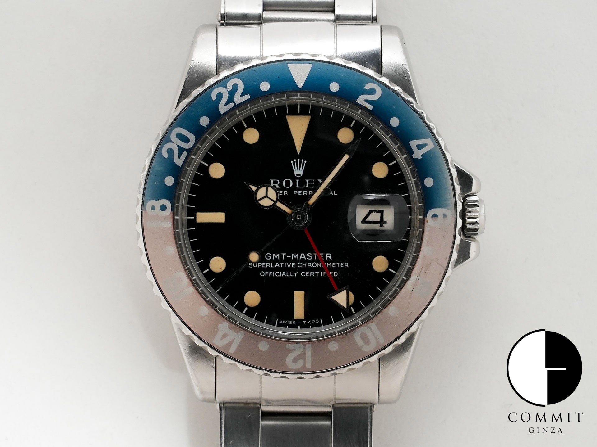 ロレックス GMTマスター Ref.1675 SS ブラック文字盤 中古 f6ry489j