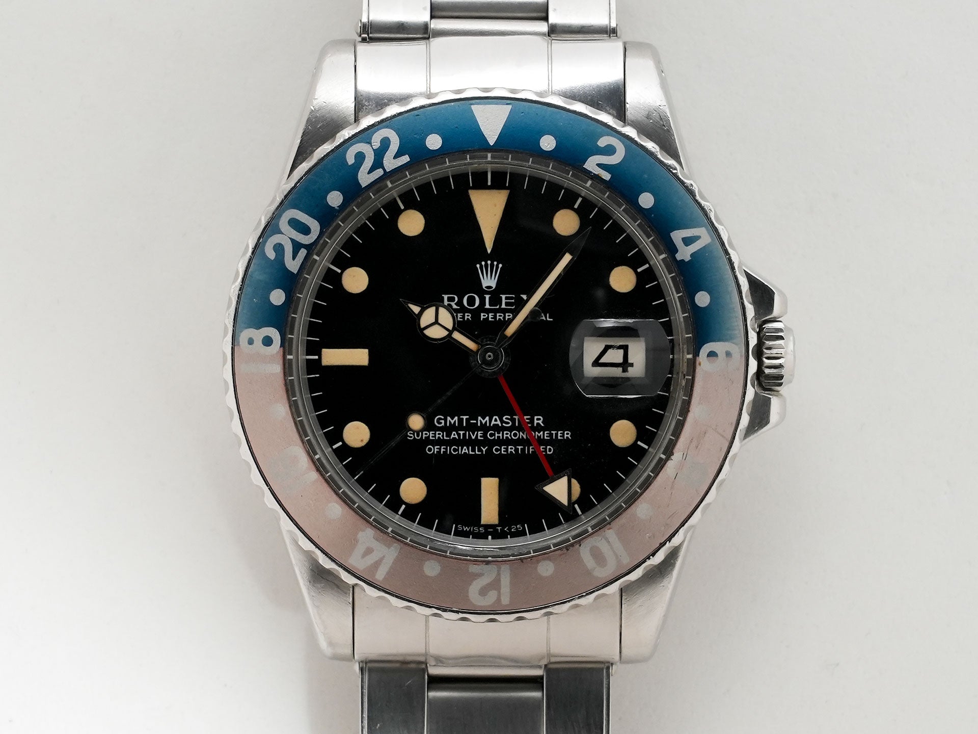 ロレックス GMTマスター Ref.1675 SS ブラック文字盤 中古 f6ry489j