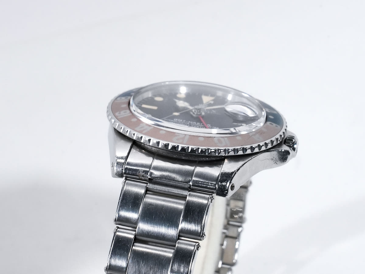 Rolex GMT Master Ref.1675 SS Black Dial Used f6ry489j