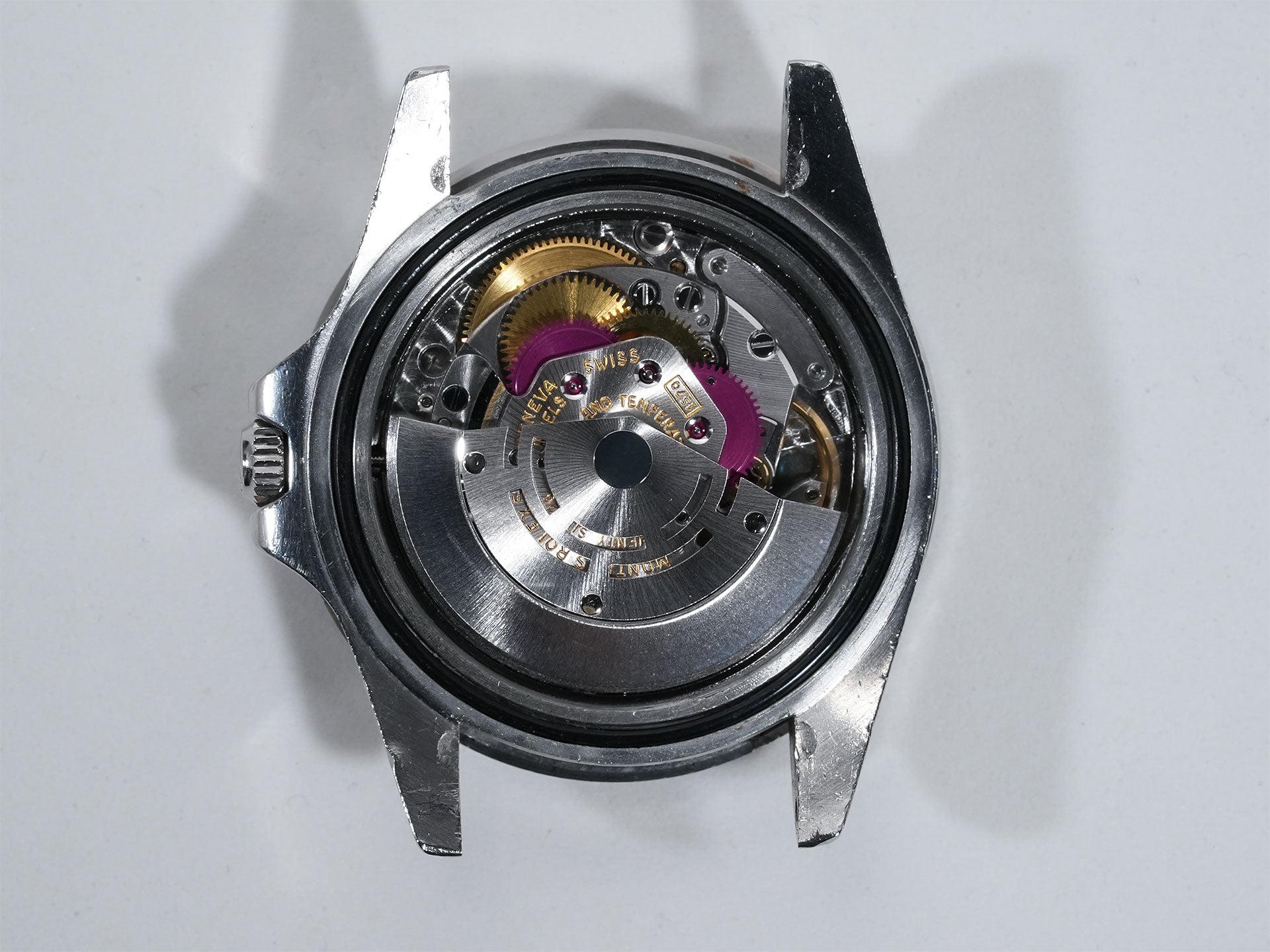 Rolex GMT Master Ref.1675 SS Black Dial Used f6ry489j