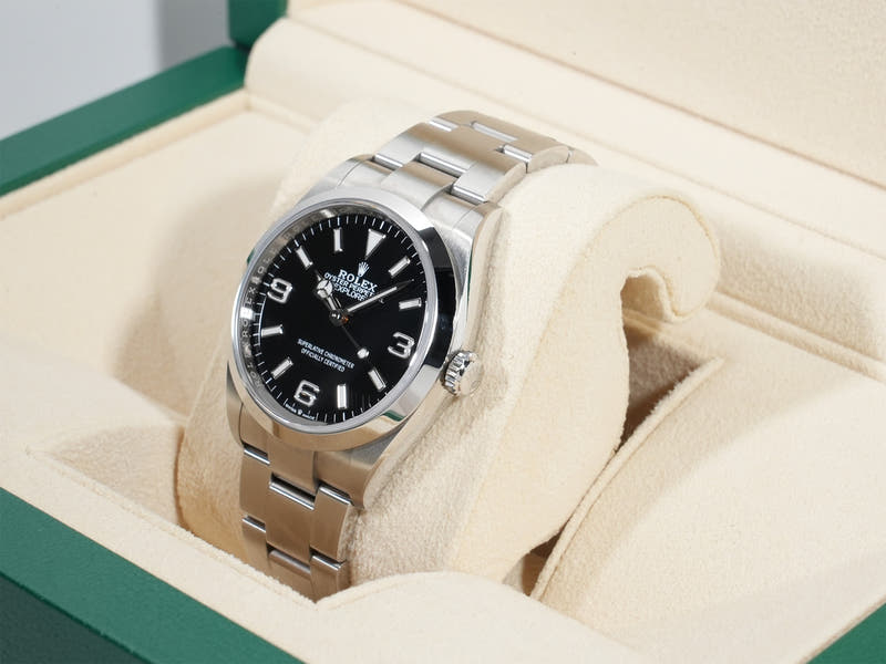 ロレックス エクスプローラー36 Ref.124270 SS ブラック文字盤 中古 73hagqka