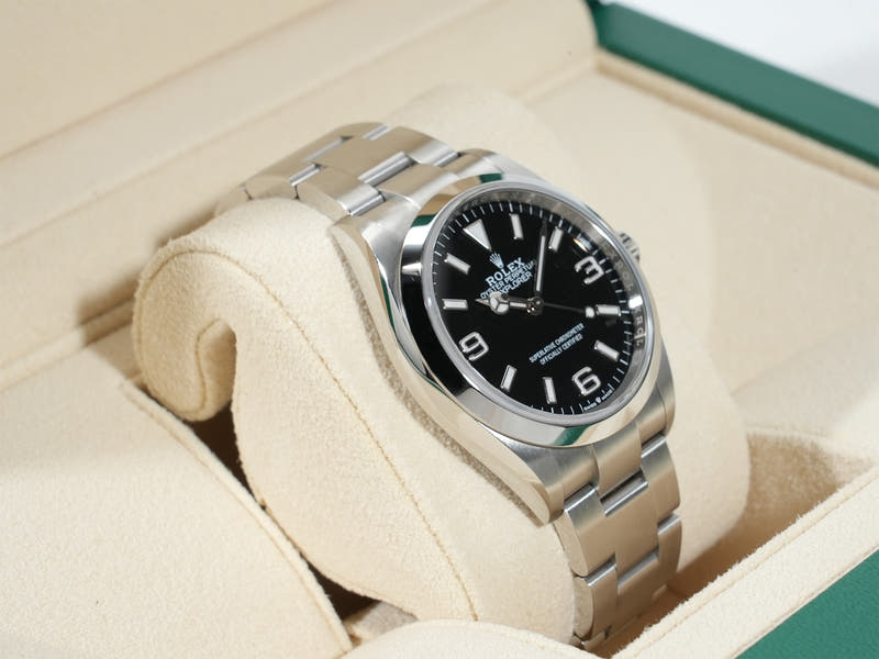 ロレックス エクスプローラー36 Ref.124270 SS ブラック文字盤 中古 73hagqka
