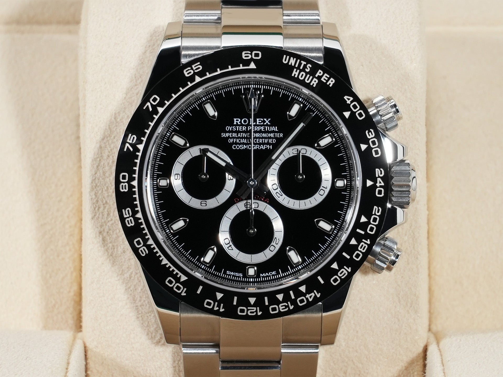 ロレックス デイトナ Ref.116500LN SS ブラック文字盤 中古 7mef6fsn