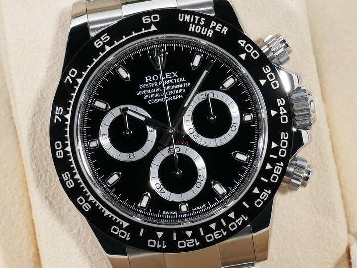 ロレックス デイトナ Ref.116500LN ステンレススチール ブラック文字盤