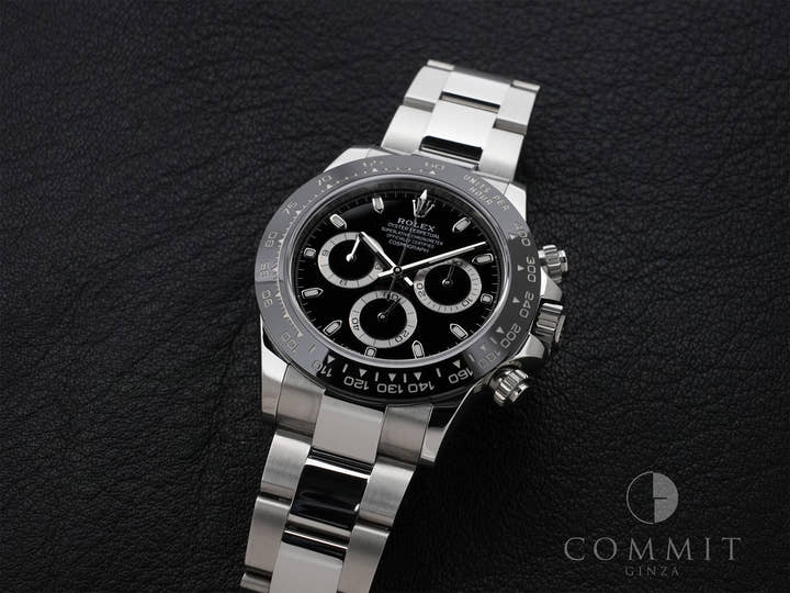 ロレックス デイトナ Ref.116500LN ステンレススチール ブラック文字盤