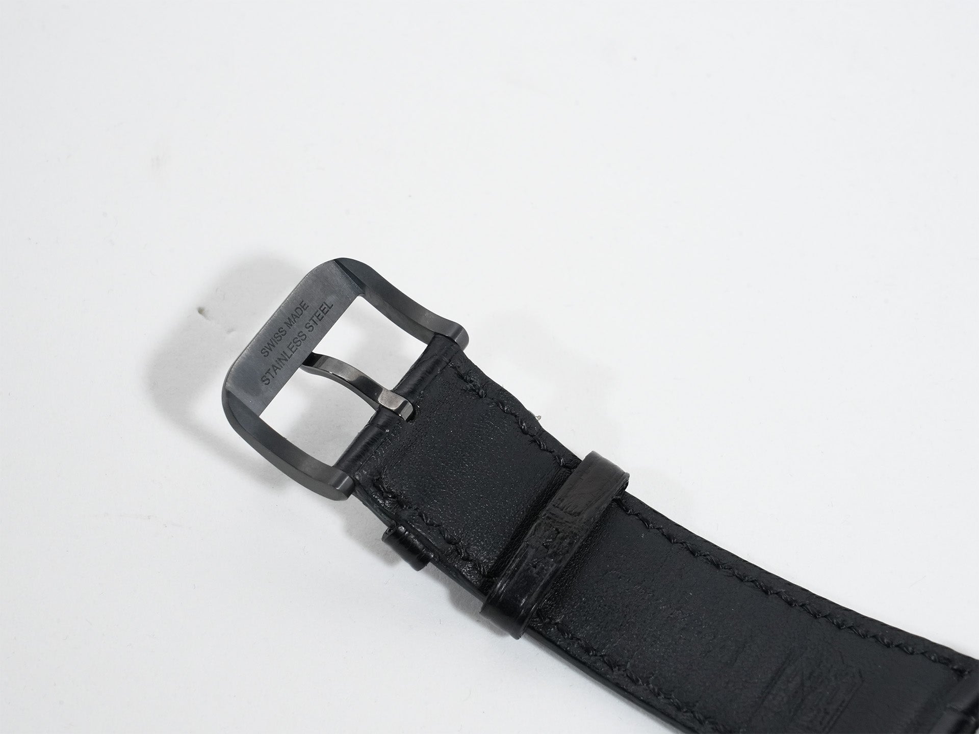 H.モーザー スイス アルプ ウォッチ ファイナル アップグレード Ref.5324-1205 SS ベンタブラック文字盤 中古 33k5qtar