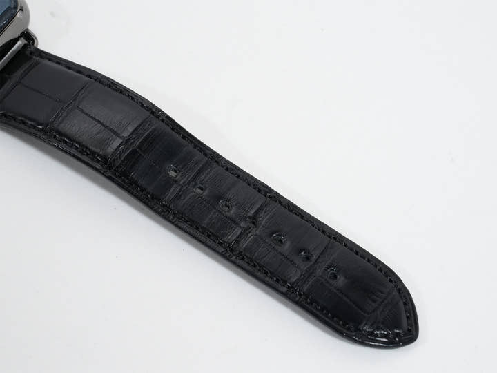 H.モーザー スイス アルプ ウォッチ ファイナル アップグレード Ref.5324-1205 SS ベンタブラック文字盤 中古 33k5qtar