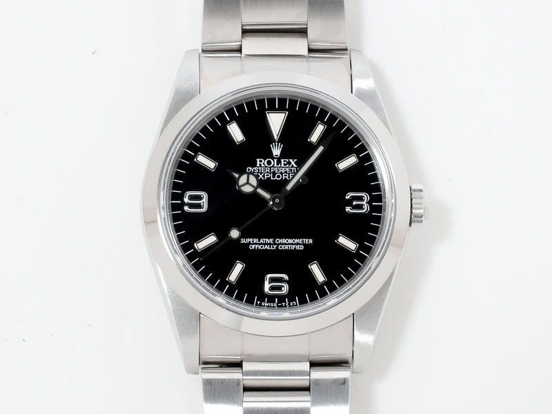 ロレックス エクスプローラーⅠ Ref.14270 SS ブラック文字盤 美中古 oarbypib