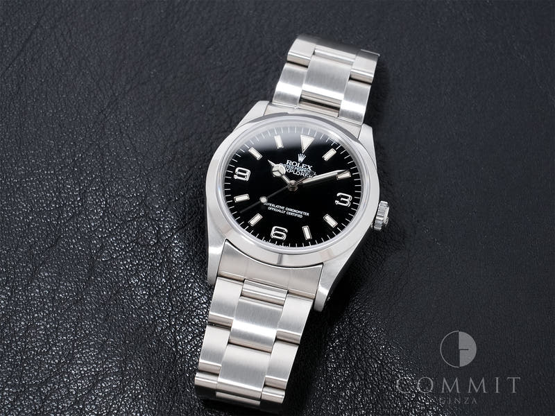 ロレックス エクスプローラーⅠ Ref.14270 SS ブラック文字盤 美中古 oarbypib