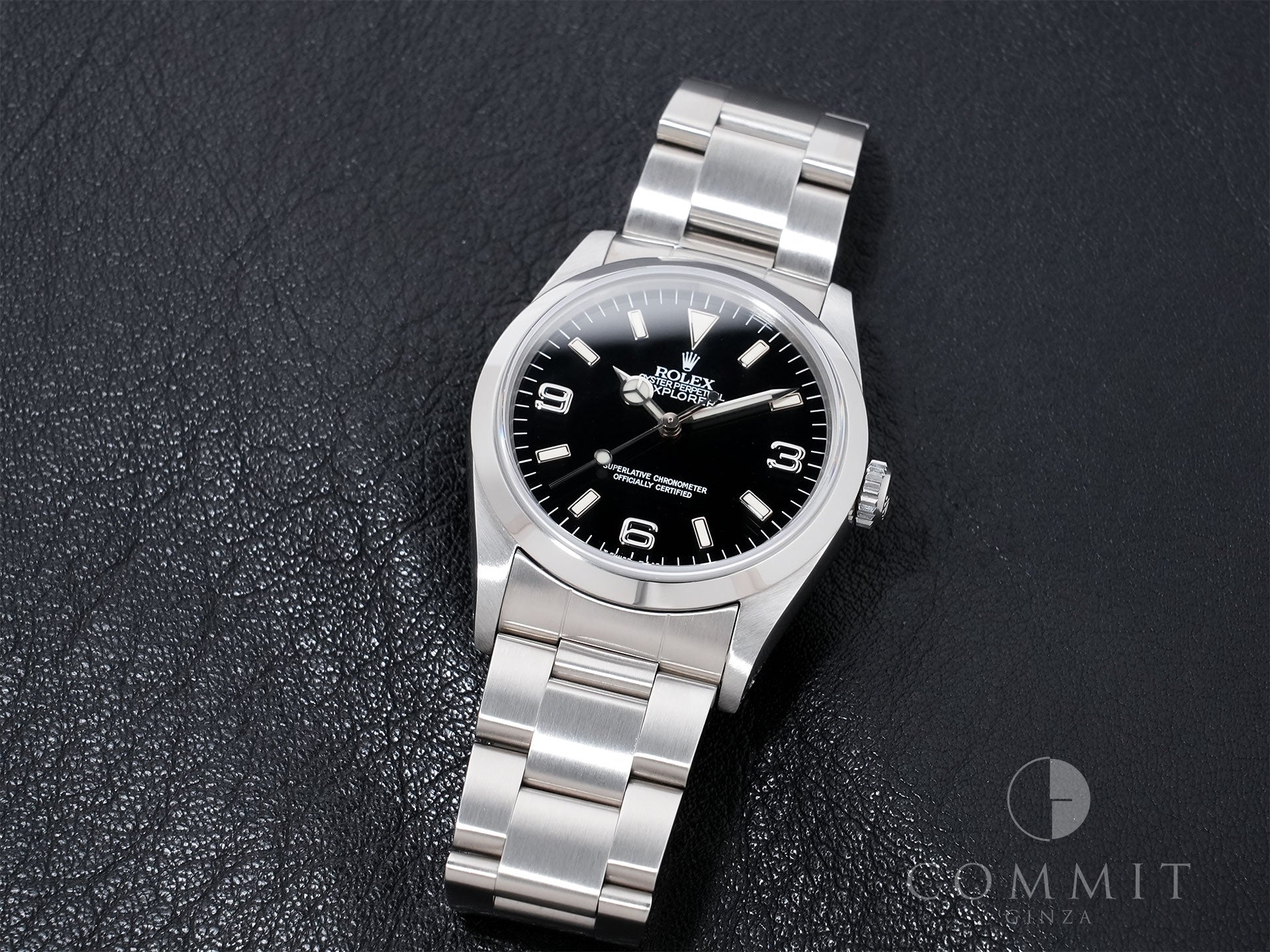 ロレックス エクスプローラーⅠ Ref.14270 SS ブラック文字盤 美中古 oarbypib
