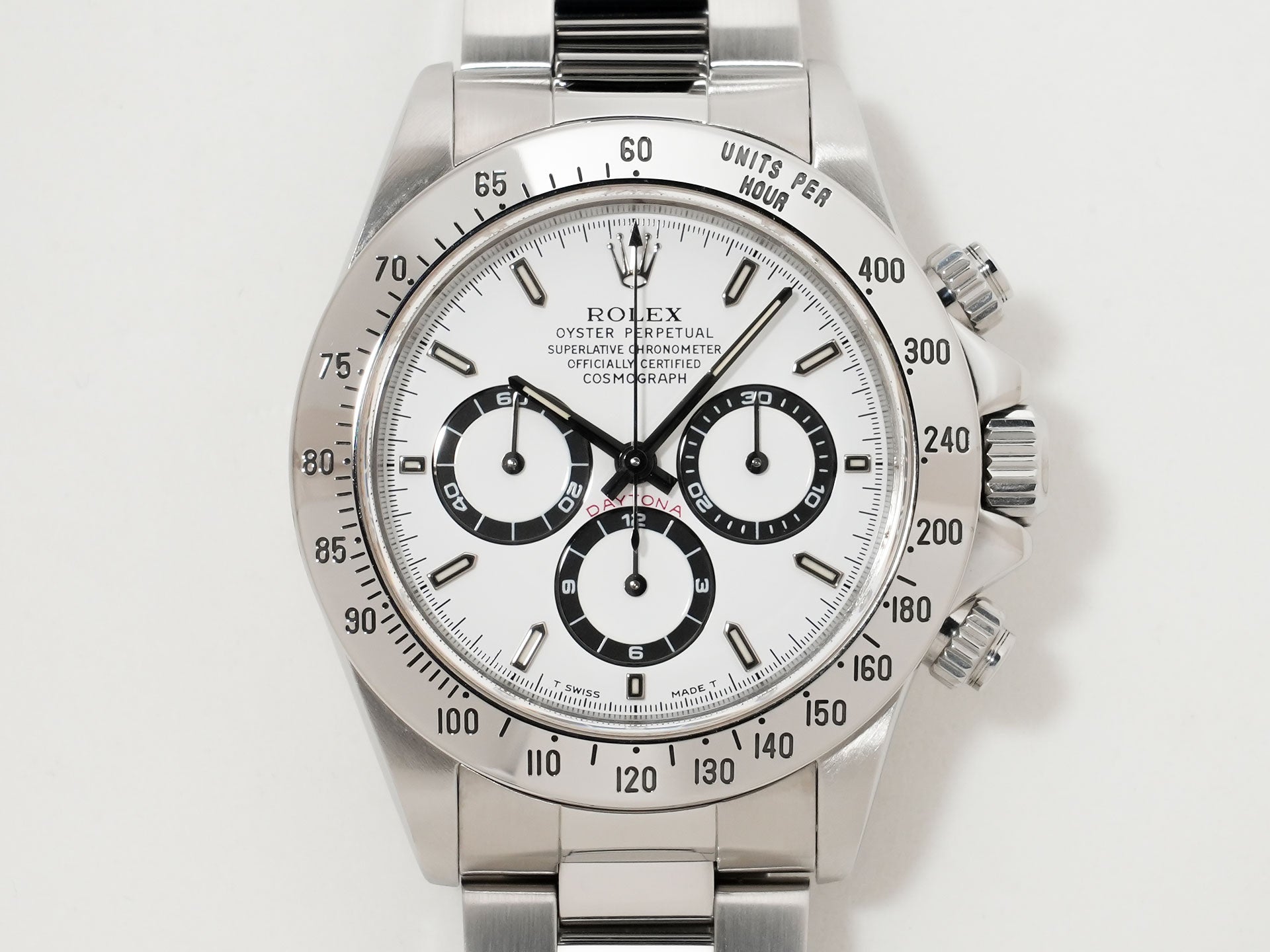 ロレックス デイトナ エルプリメロ Ref.16520 SS ホワイト文字盤 美中古 2angkzsc