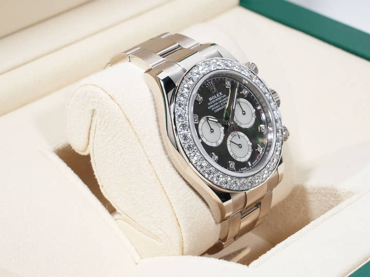 Rolex Daytona Ref. 126579RBR White Gold Mother-of-Pearl x White/Black Dial