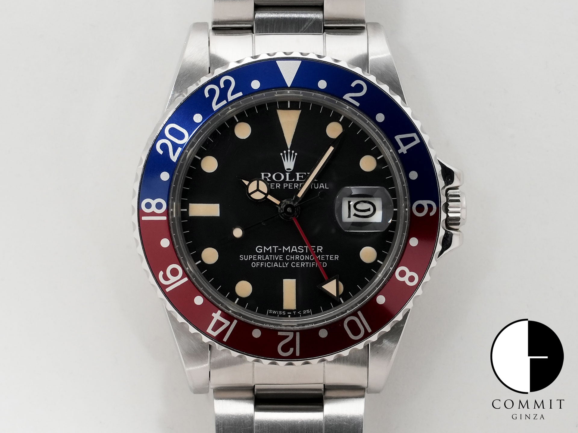 ロレックス GMTマスター Ref.16750 SS ブラック文字盤 中古 yg5faqeh