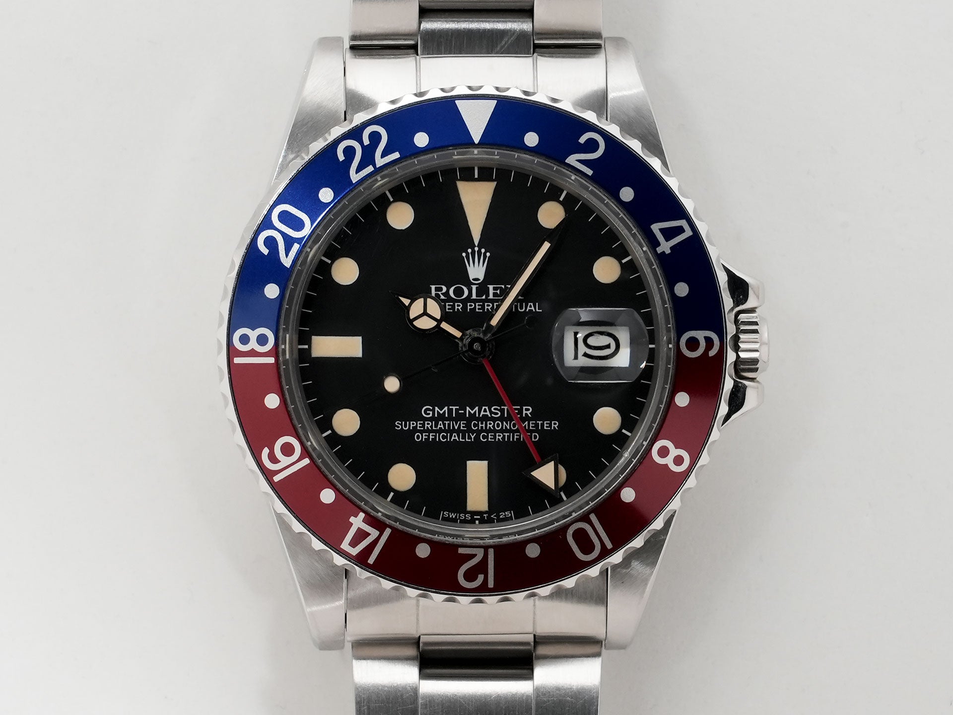 ロレックス GMTマスター Ref.16750 SS ブラック文字盤 中古 yg5faqeh