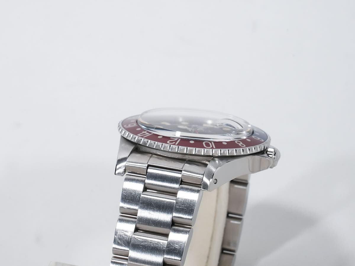 Rolex GMT Master Ref.16750 SS Black Dial Used yg5faqeh