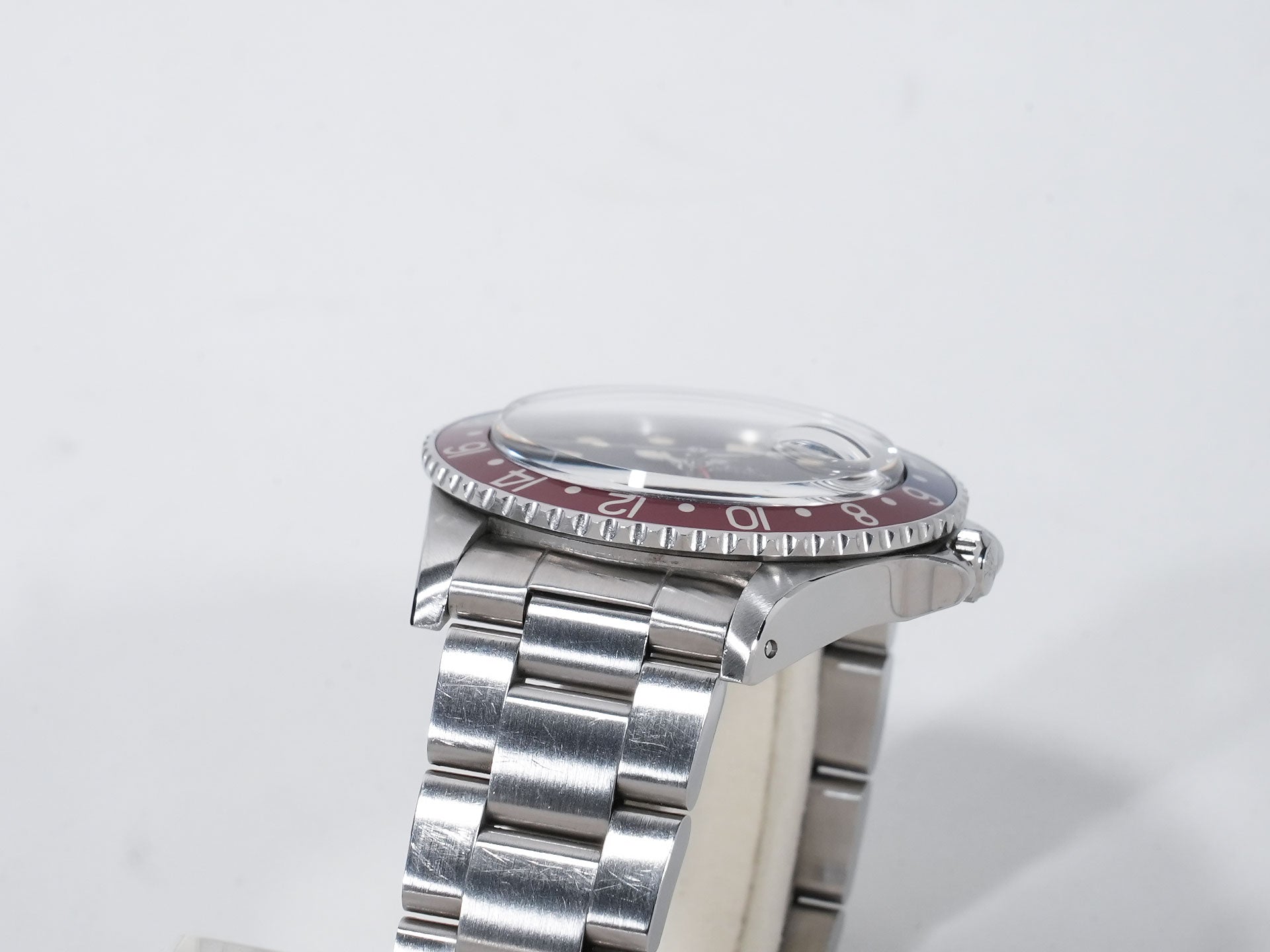 Rolex GMT Master Ref.16750 SS Black Dial Used yg5faqeh