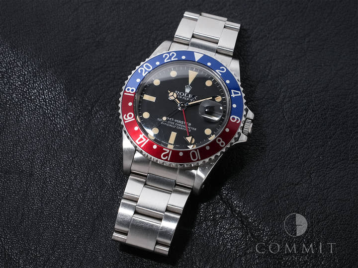 ロレックス GMTマスター Ref.16750 ステンレススチール ブラック文字盤