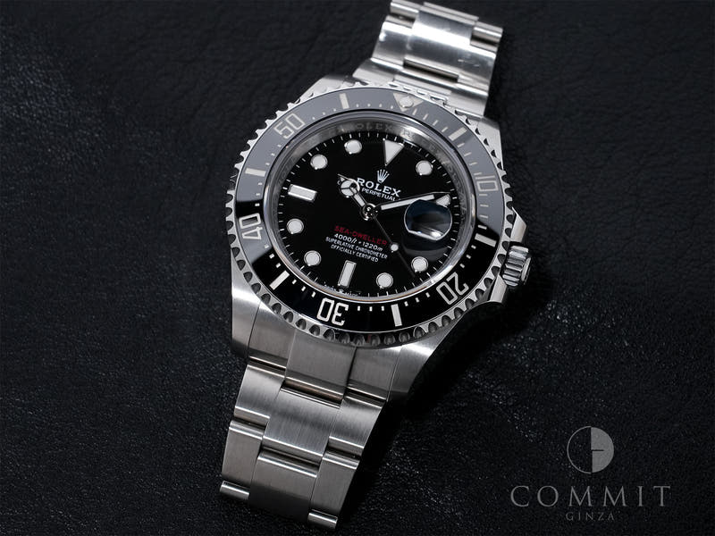 ロレックス シードゥエラー Ref.126600 SS ブラック文字盤 中古 qyk8ewg2