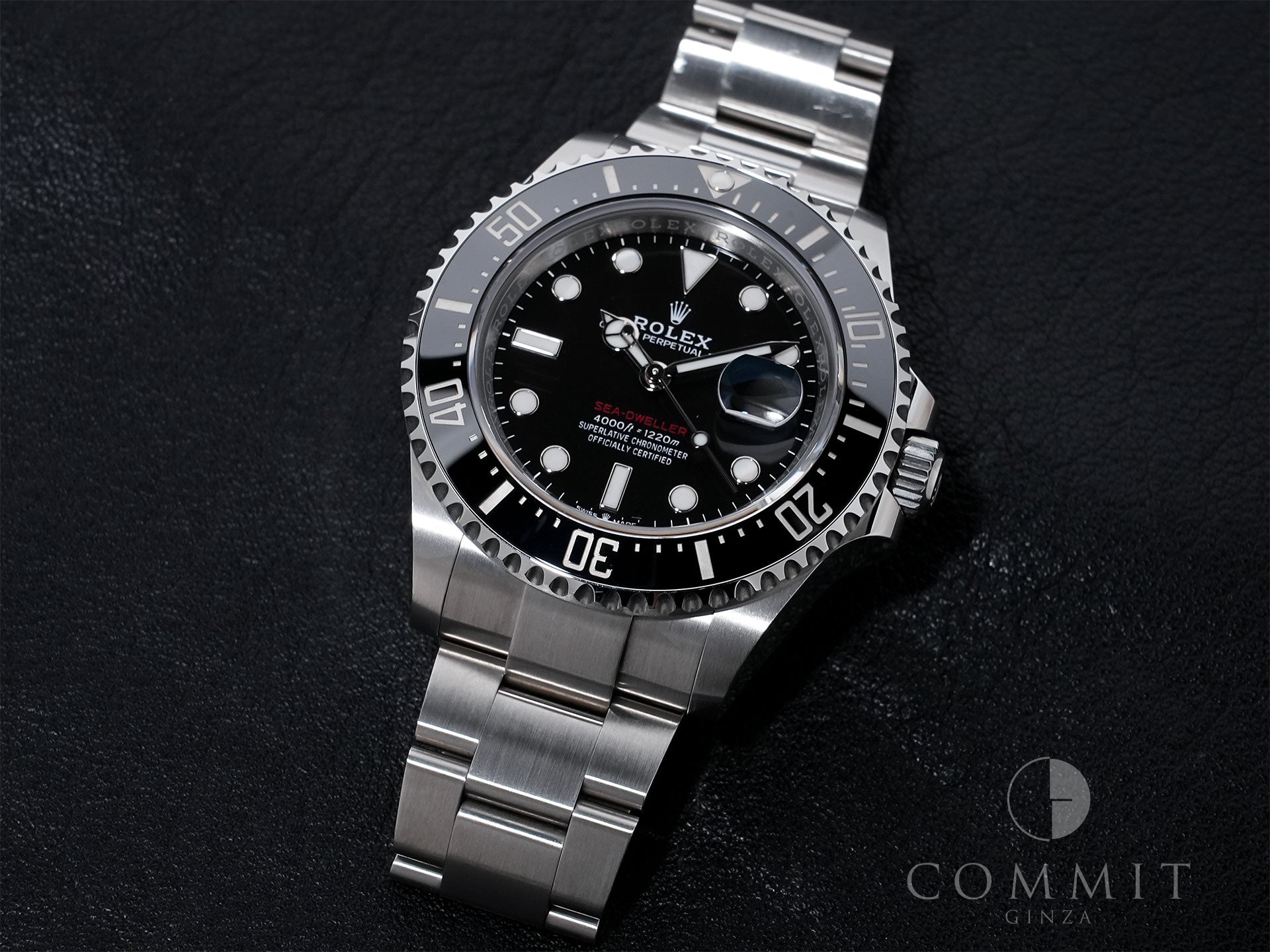 ロレックス シードゥエラー Ref.126600 SS ブラック文字盤 中古 qyk8ewg2