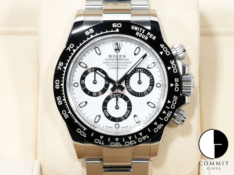 ロレックス デイトナ Ref.116500LN SS ホワイト文字盤 中古 h9jr6ifc