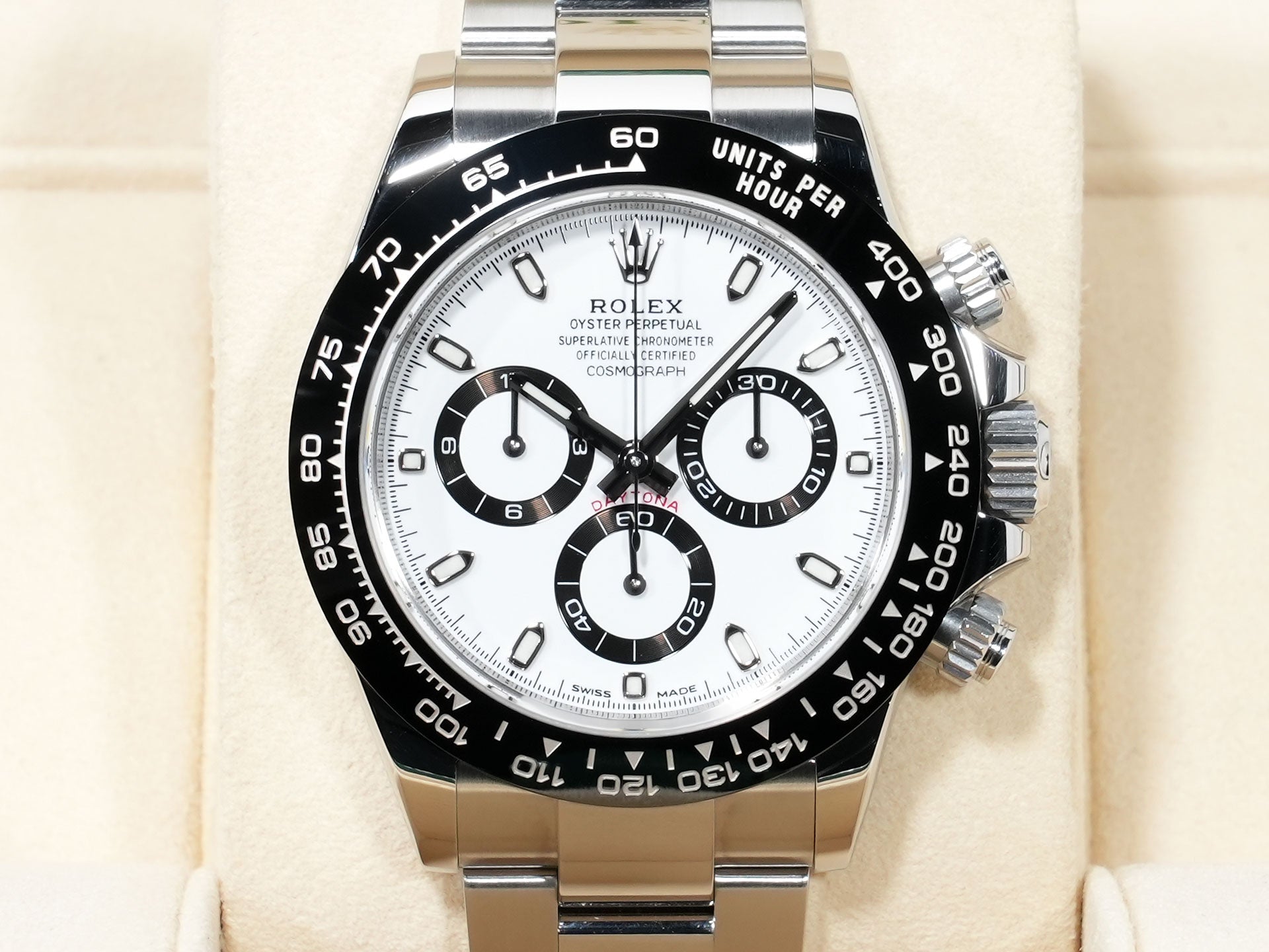 ロレックス デイトナ Ref.116500LN SS ホワイト文字盤 中古 h9jr6ifc