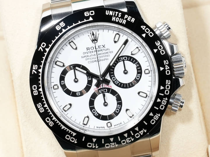 ロレックス デイトナ Ref.116500LN ステンレススチール ホワイト文字盤