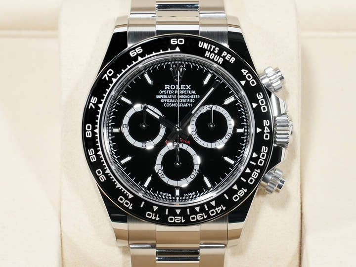 ロレックス デイトナ Ref.126500LN ステンレススチール ブラック文字盤