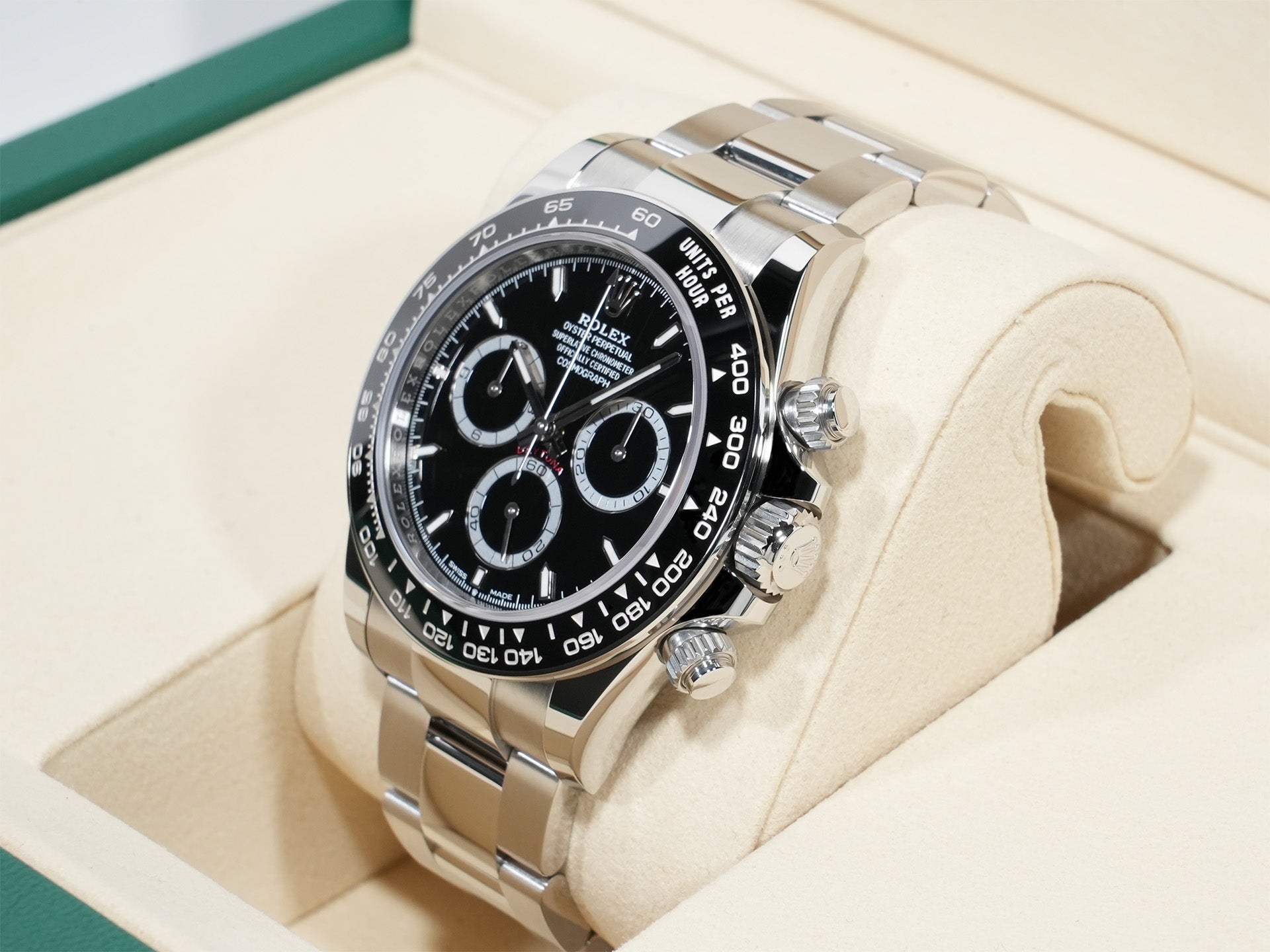 ロレックス デイトナ Ref.126500LN ステンレススチール ブラック文字盤