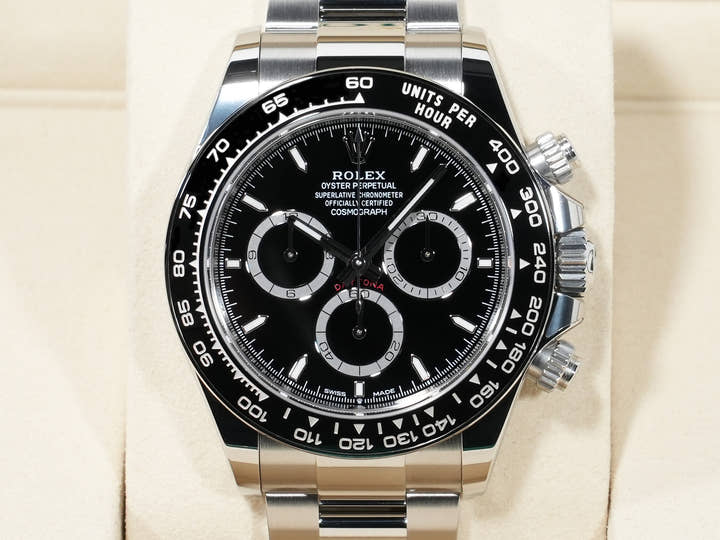 ロレックス デイトナ Ref.126500LN ステンレススチール ブラック文字盤
