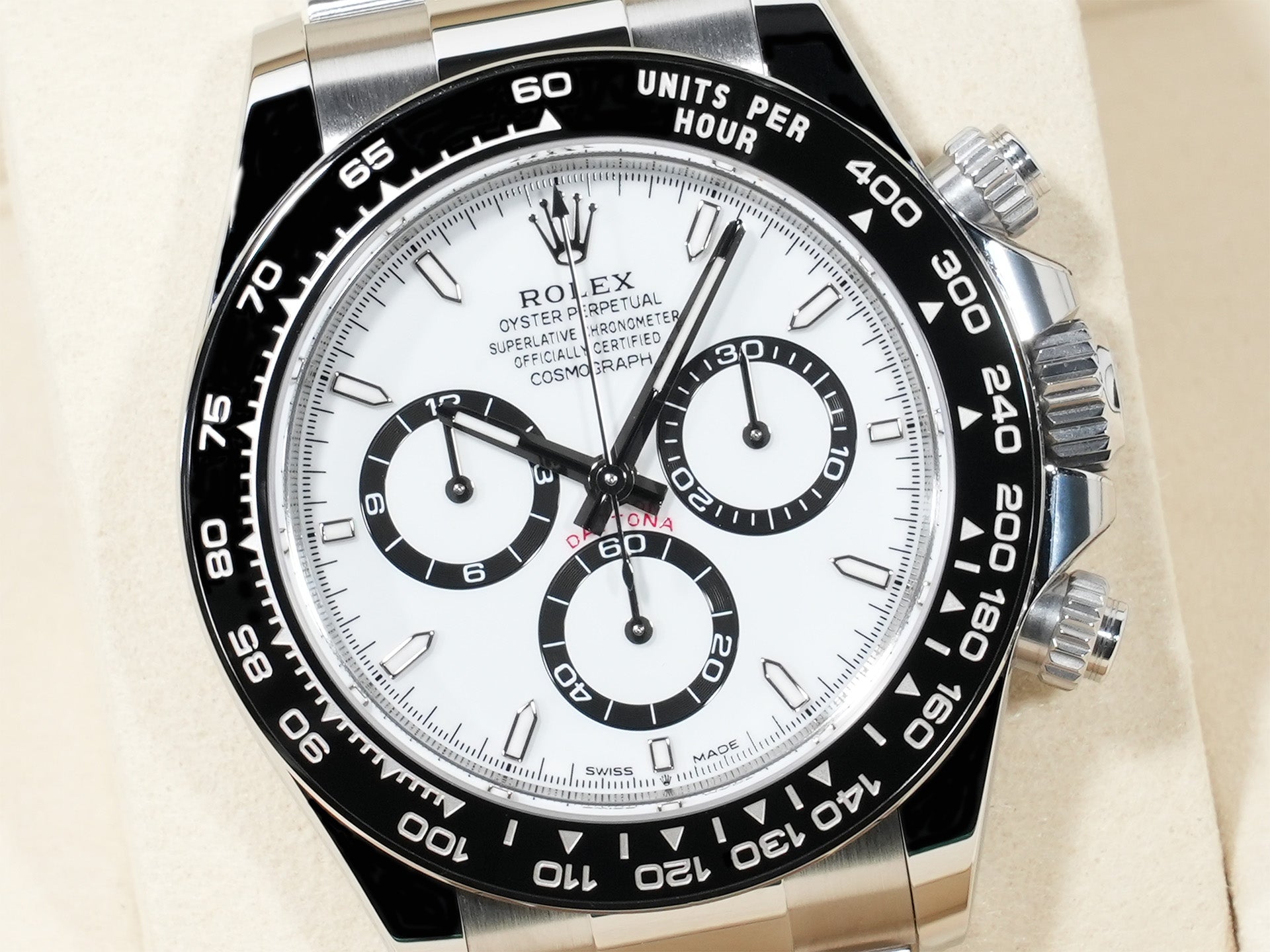 ロレックス デイトナ Ref.126500LN ステンレススチール ホワイト文字盤