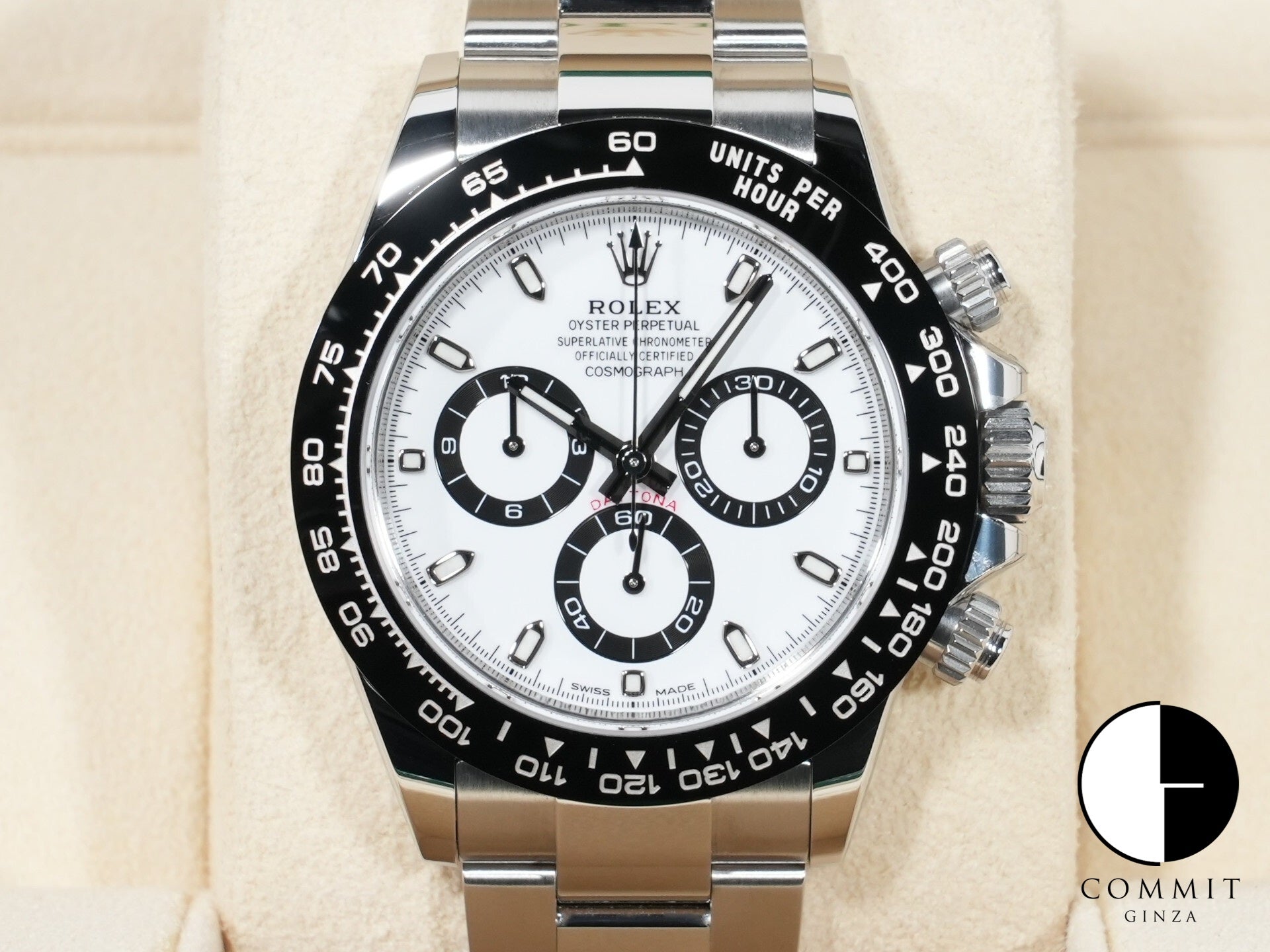 ロレックス デイトナ Ref.116500LN SS ホワイト文字盤 美品 48tzxuuo