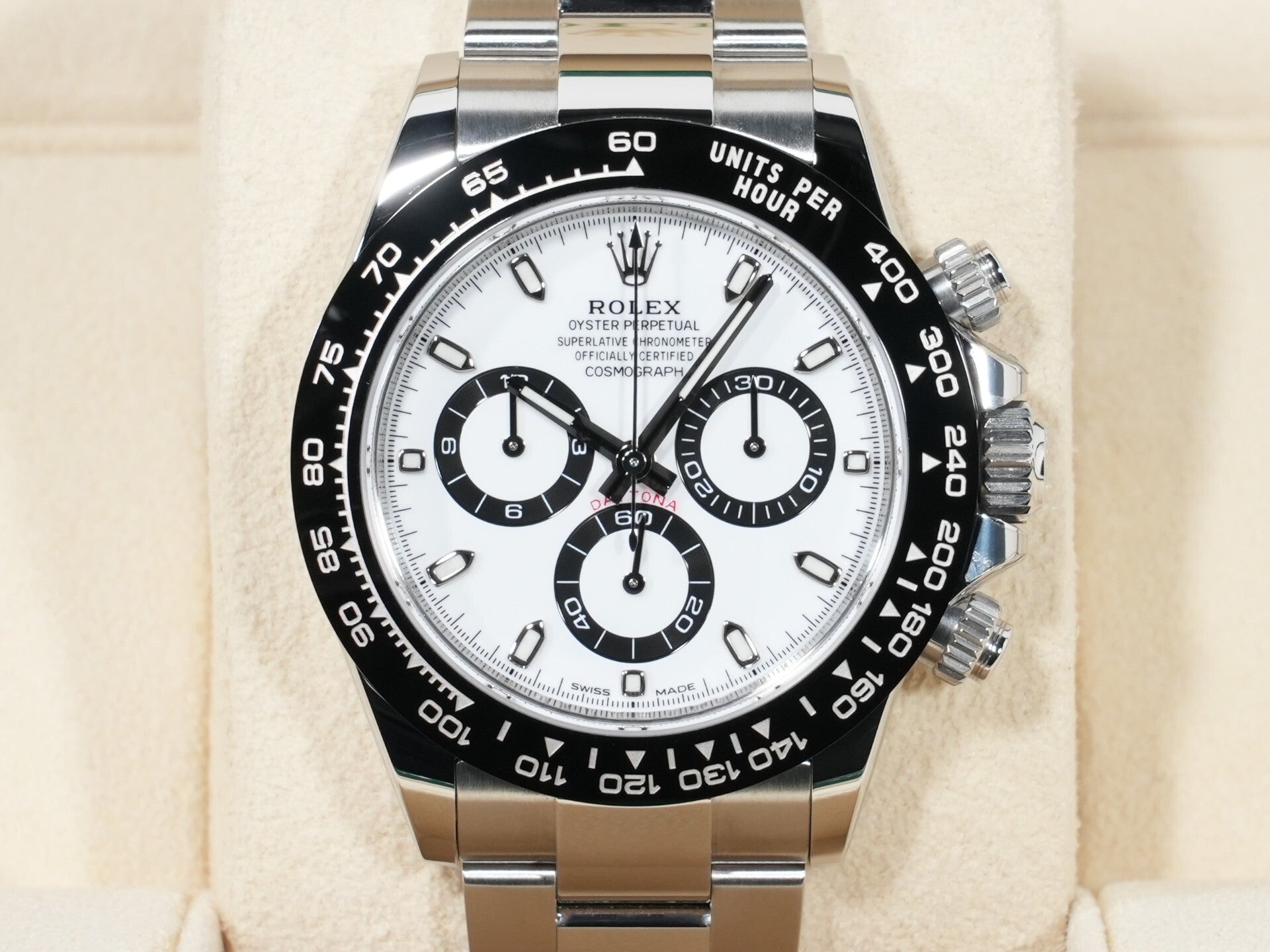 ロレックス デイトナ Ref.116500LN SS ホワイト文字盤 美品 48tzxuuo